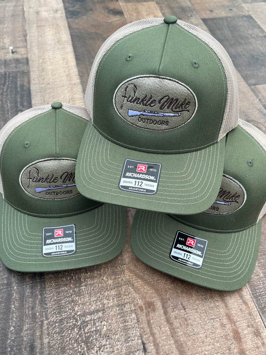 Funkle Mike Hat Olive/Tan